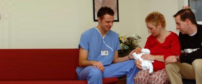 nurse family baby